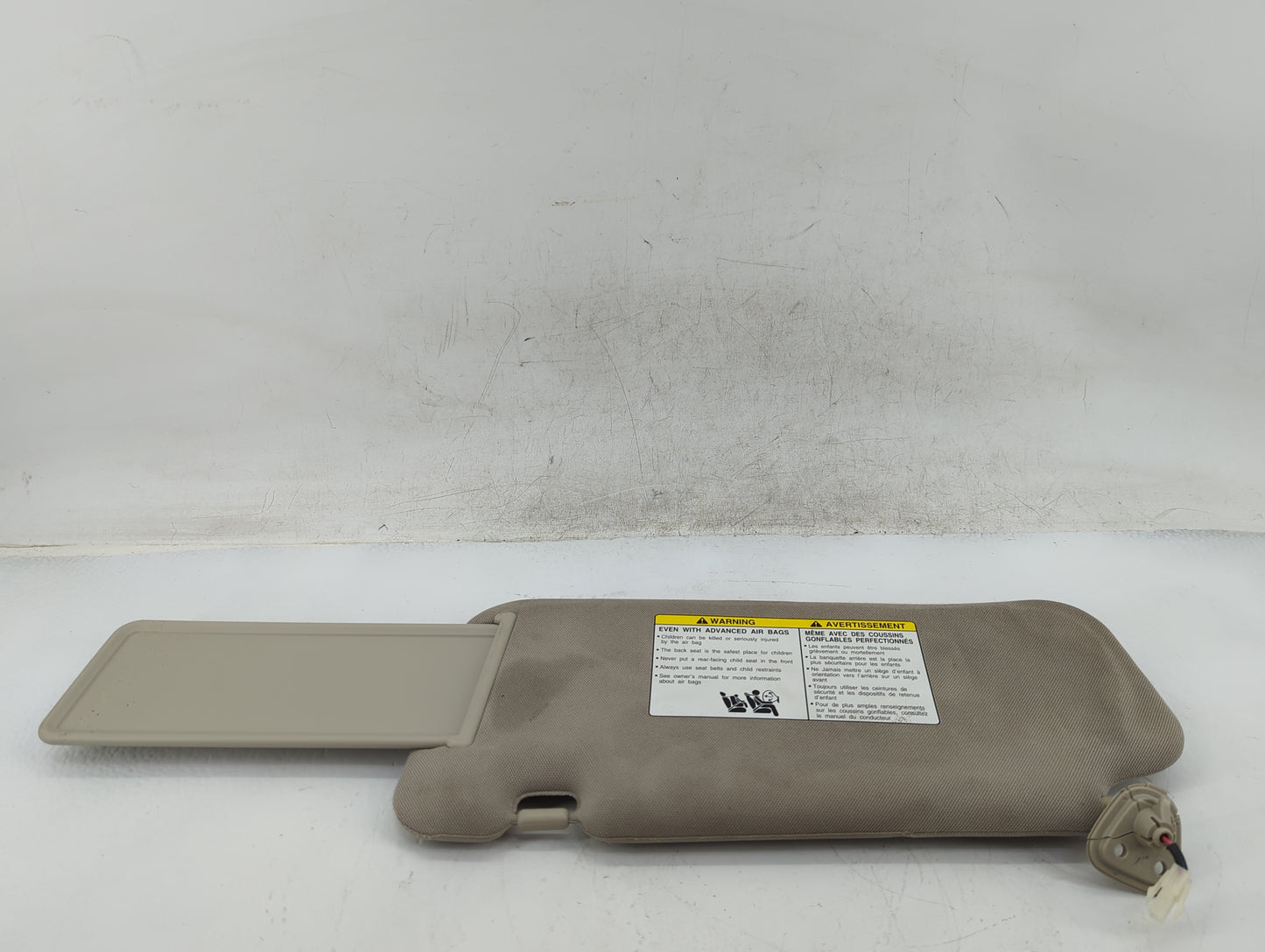 2009-2014 Nissan Murano Sun Visor Shade Replacement Passenger Right Mirror Fits Fits 2009 2010 2011 2012 2013 2014 OEM Used