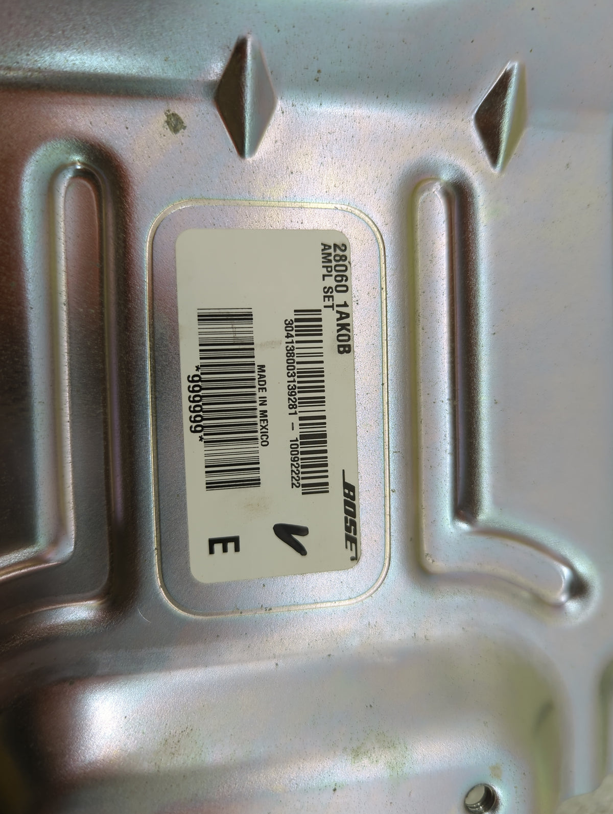 2009-2011 Nissan Murano Radio Speaker Amplifier 28060 1ak0b - Oemusedautoparts1.com