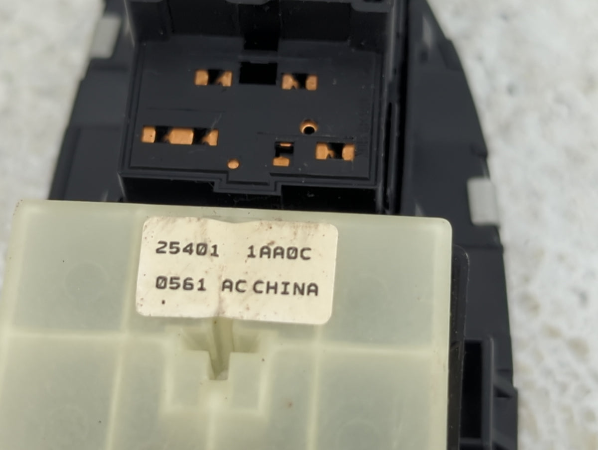 2009-2014 Nissan Murano Master Power Window Switch Replacement Driver Side Left P/N:25401 1AA0C Fits OEM Used Auto Parts - O
