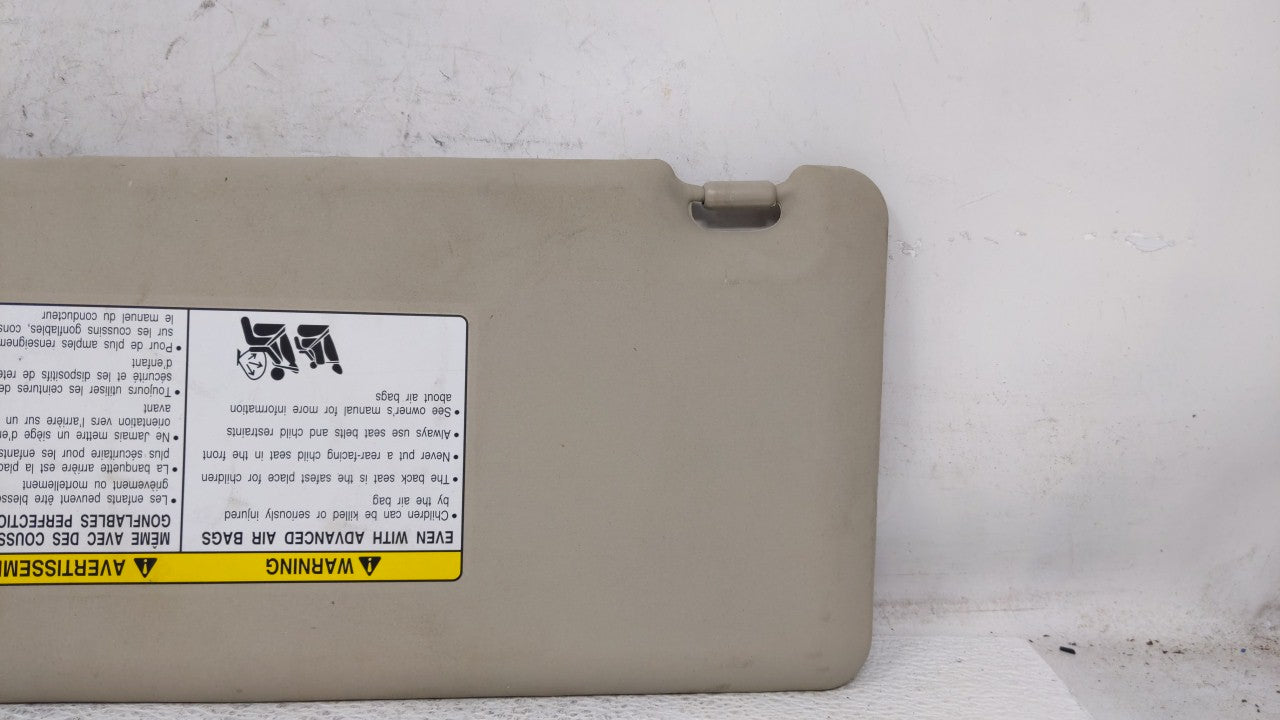 2008-2015 Nissan Rogue Sun Visor Shade Replacement Passenger Right Mirror Fits Fits 2008 2009 2010 2011 2012 2013 2014 2015