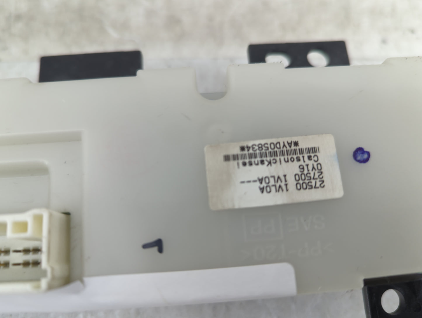 2011-2015 Nissan Rogue Climate Control Module Temperature AC/Heater Replacement P/N:27500 1VL0A Fits Fits 2011 2012 2013 201