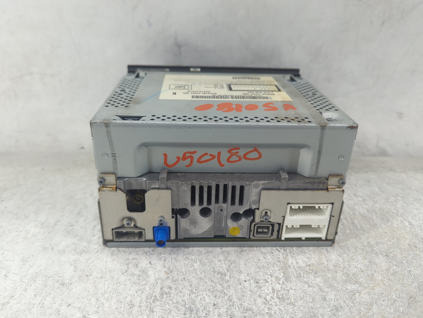 2011 Nissan Rogue Radio AM FM Cd Player Receiver Replacement P/N:25915ZT51D 7612830042 Fits OEM Used Auto Parts - Oemusedaut