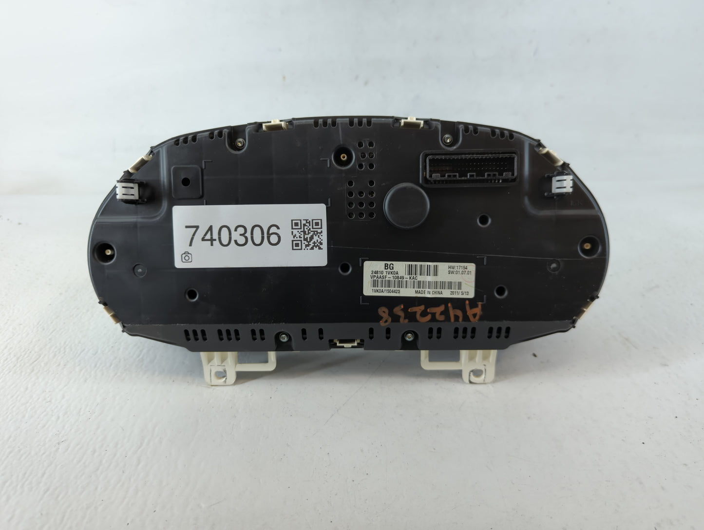 2011-2012 Nissan Rogue Instrument Cluster Speedometer Gauges P/N:VPAASF-10849-KAB 24810 1VK0A Fits Fits 2011 2012 OEM Used A