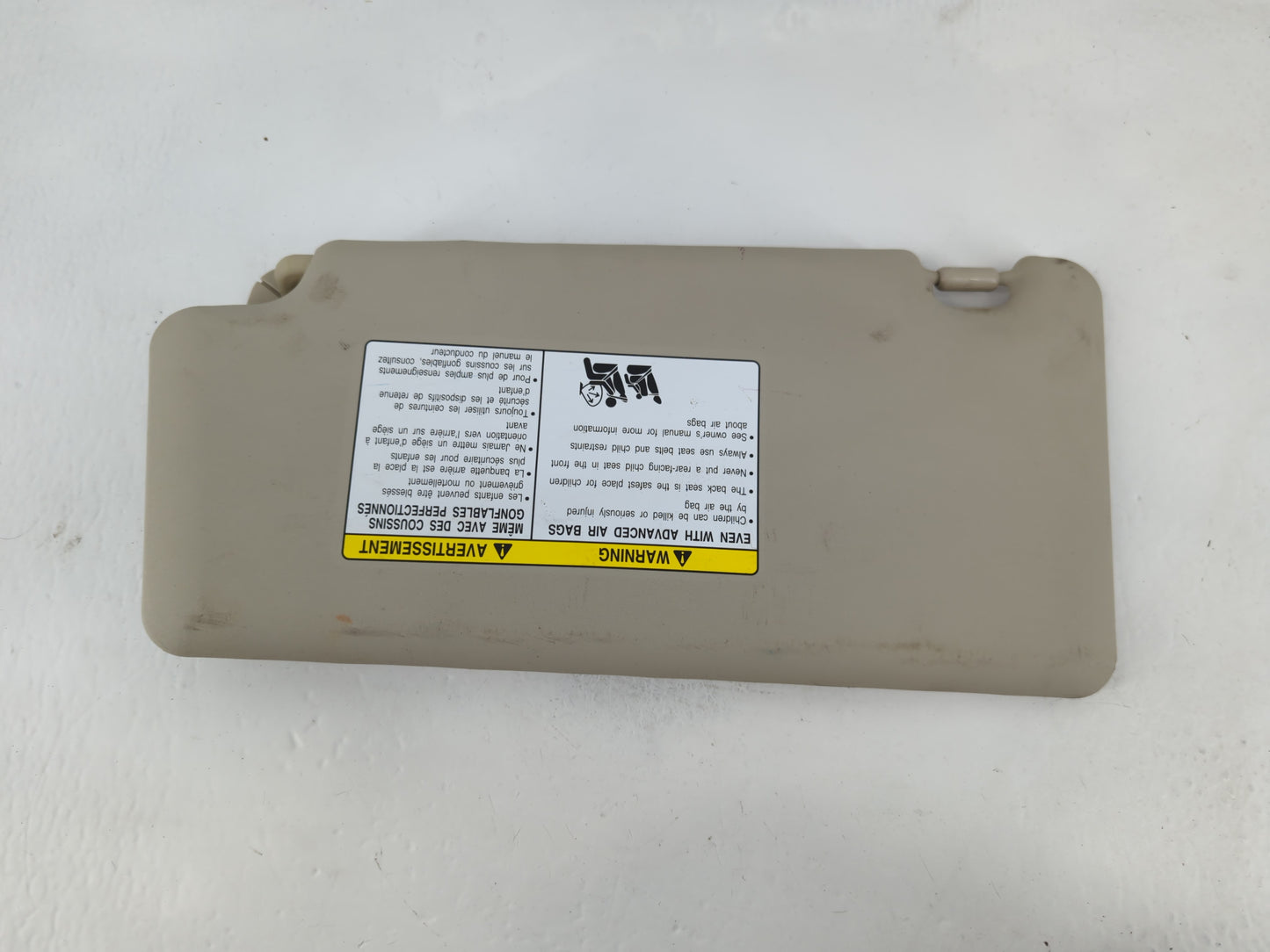 2008-2015 Nissan Rogue Sun Visor Shade Replacement Passenger Right Mirror Fits Fits 2008 2009 2010 2011 2012 2013 2014 2015