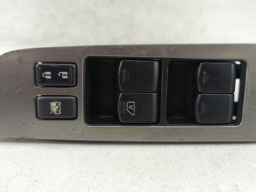 2010-2012 Nissan Versa Master Power Window Switch Replacement Driver Side Left P/N:80961 EL11A Fits Fits 2010 2011 2012 OEM Used Auto Parts