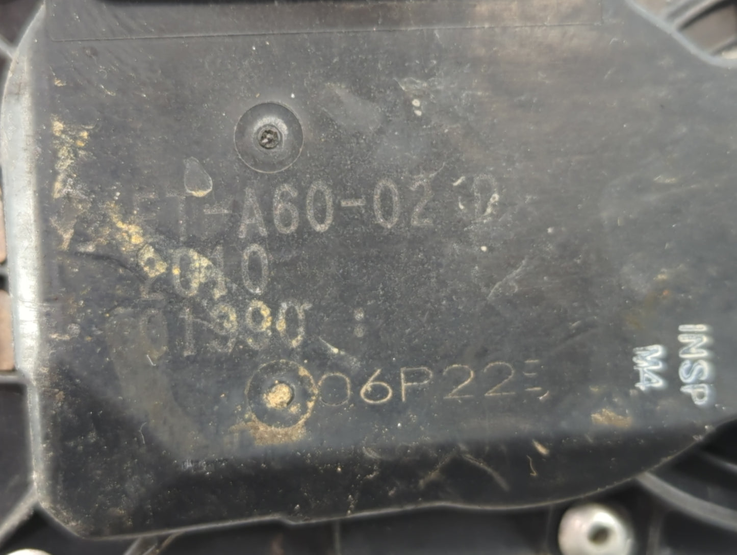 2007-2012 Nissan Versa Throttle Body P/N:ET-A60-02 C Fits OEM Used Auto Parts - Oemusedautoparts1.com