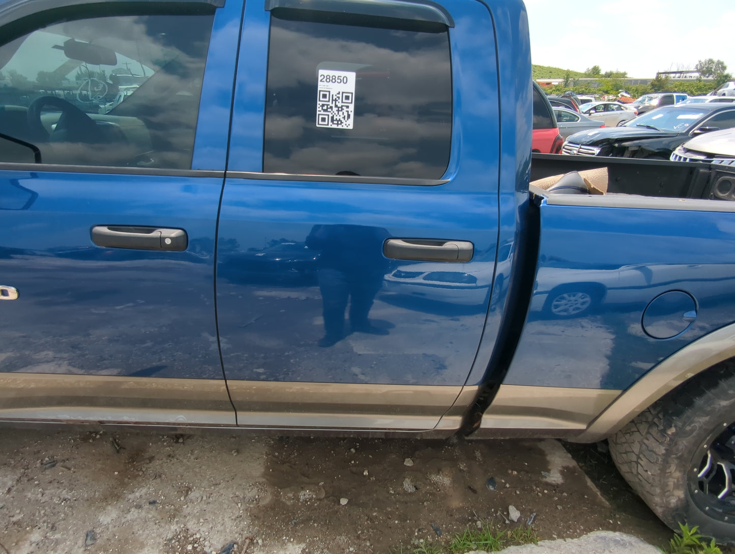 2011-2022 Ram 1500 Driver Rear Door Oem - Oemusedautoparts1.com