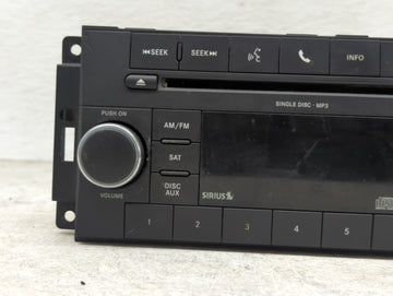 2011 Ram 1500 Radio AM FM Cd Player Receiver Replacement P/N:P05091228AC QH2XN9 Fits Fits 2008 2009 2010 OEM Used Auto Parts