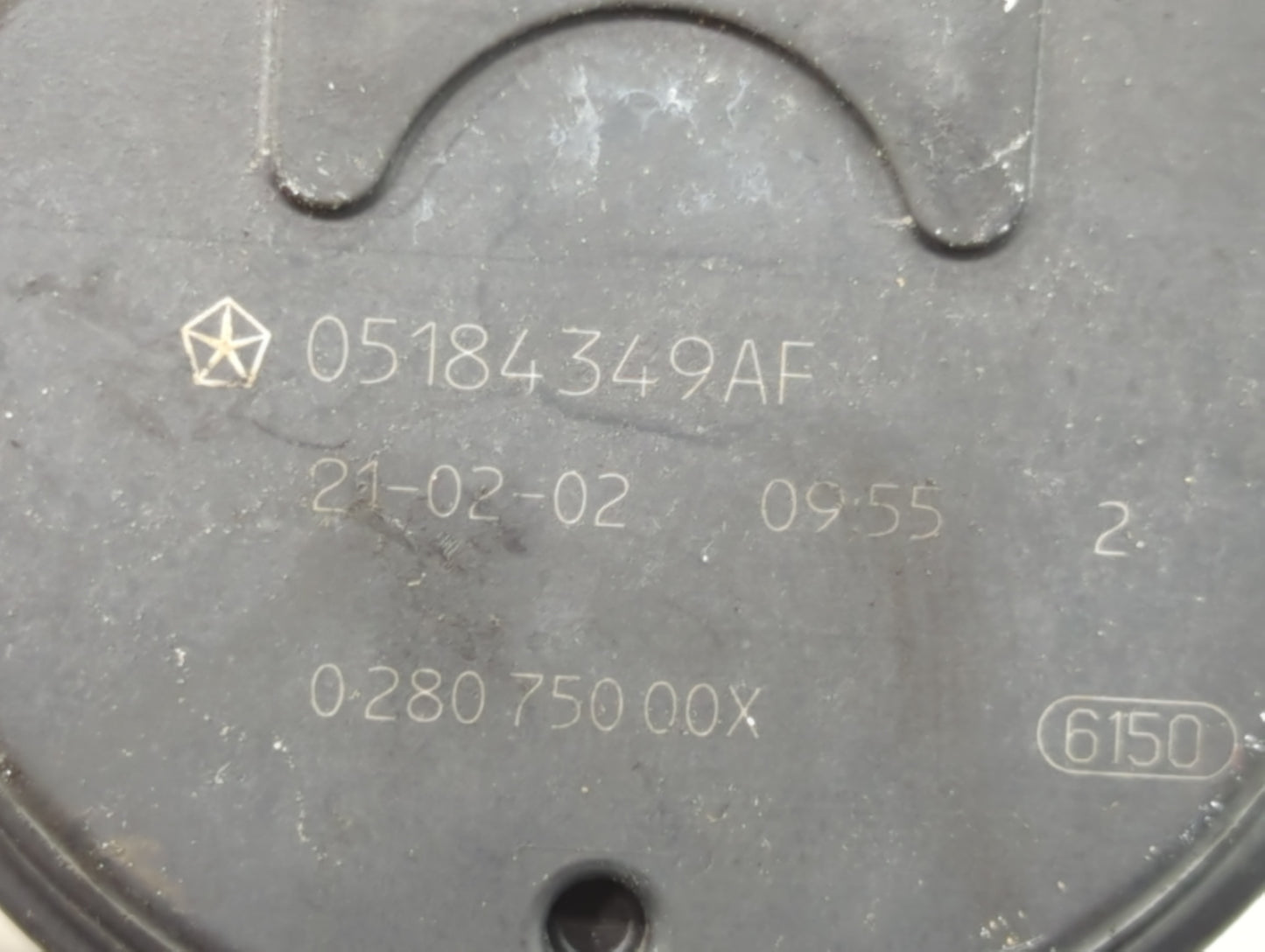 2014-2022 Ram Promaster 1500 Throttle Body P/N:05184349AF 0 280 750 00X Fits OEM Used Auto Parts - Oemusedautoparts1.com