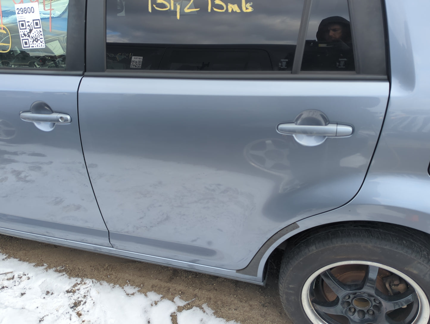 2008-2015 Scion Xb Driver Rear Door Oem 1379810 - Oemusedautoparts1.com