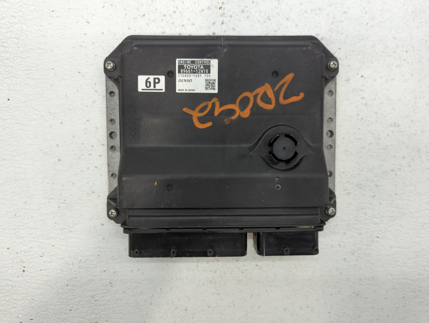 2011-2012 Scion Xb PCM Engine Control Computer ECU ECM PCU OEM P/N:89661-12N11 89661-12T90, 89661-12N10 Fits Fits 2011 2012