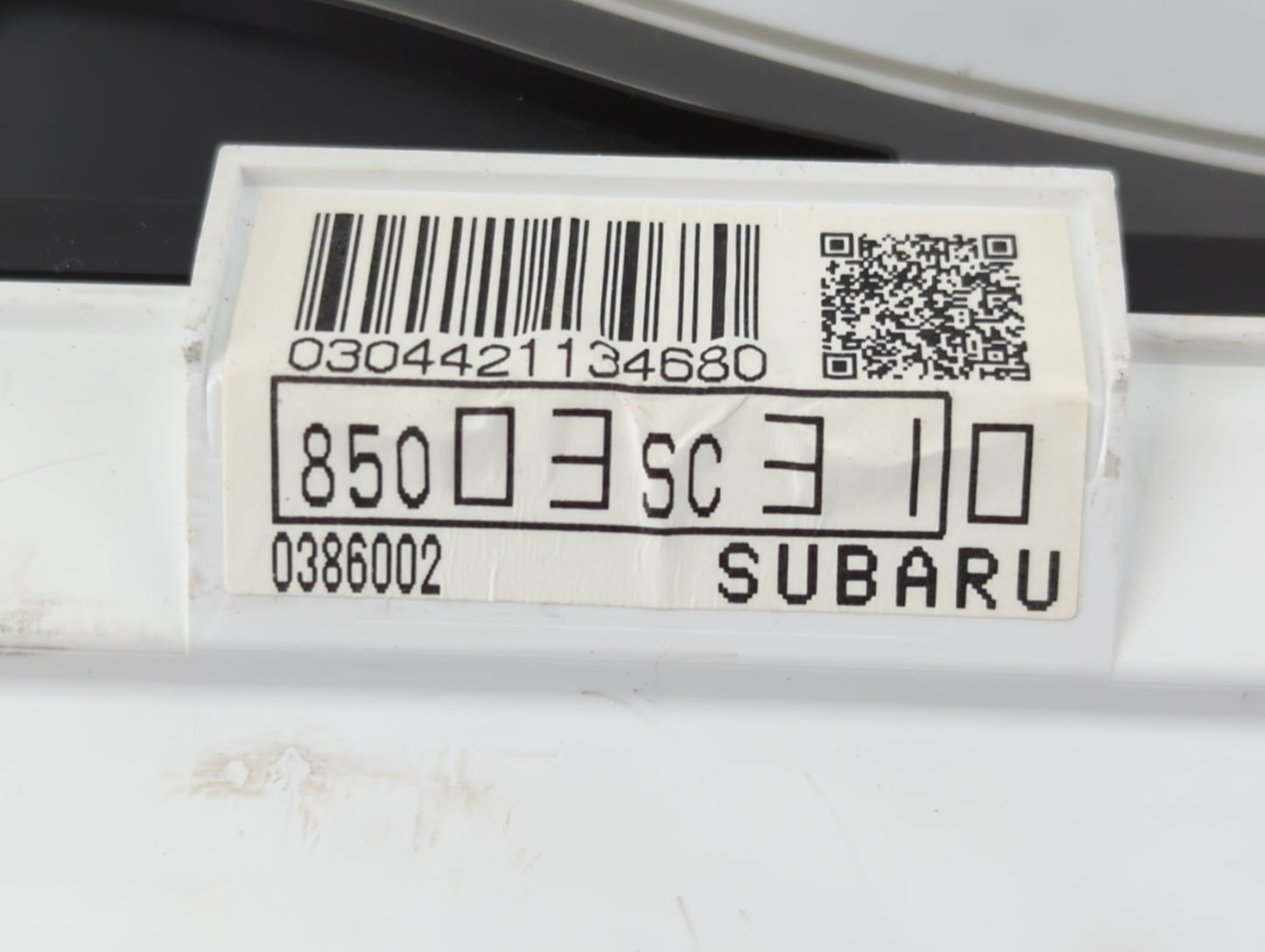 2011 Subaru Forester Instrument Cluster Speedometer Gauges P/N:85003SC310 Fits OEM Used Auto Parts - Oemusedautoparts1.com