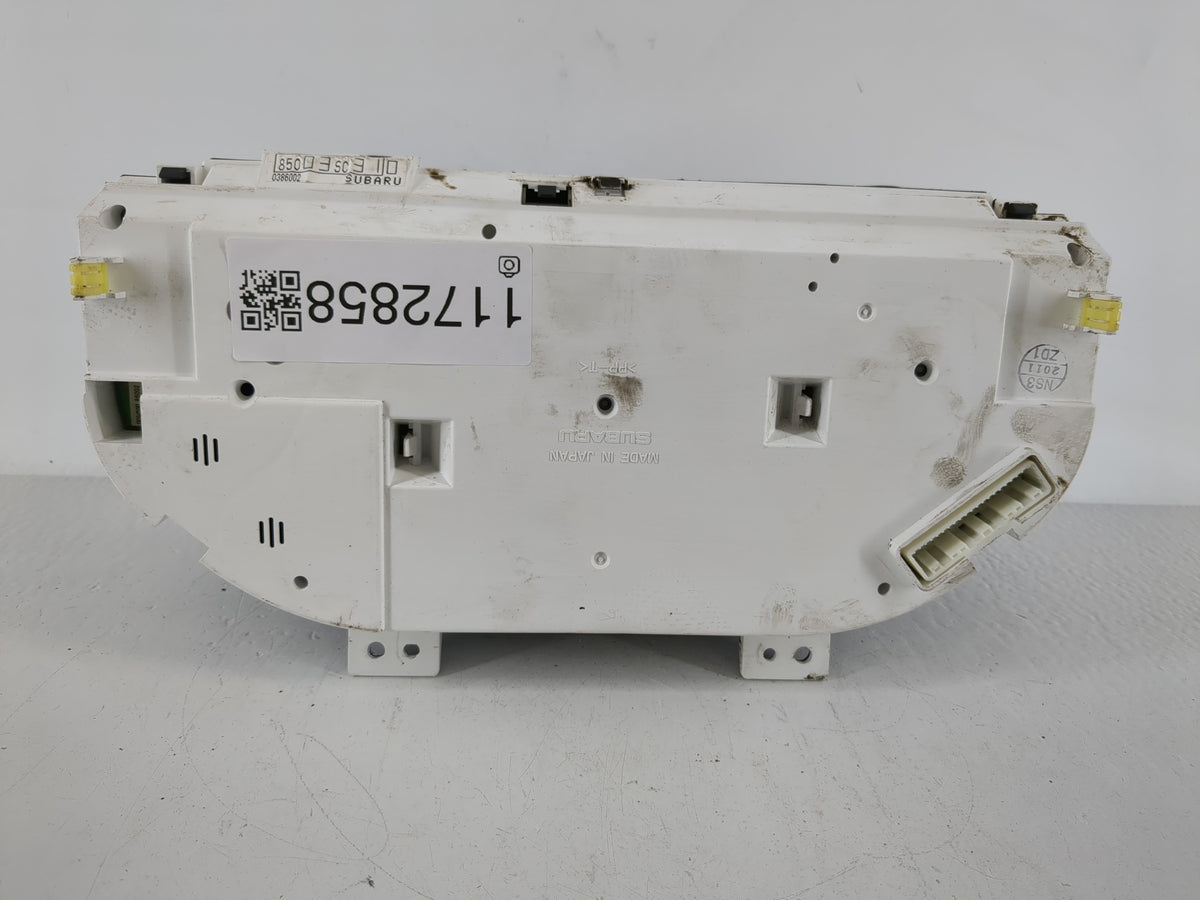 2011 Subaru Forester Instrument Cluster Speedometer Gauges Miles: Fits OEM Used Auto Parts - Oemusedautoparts1.com