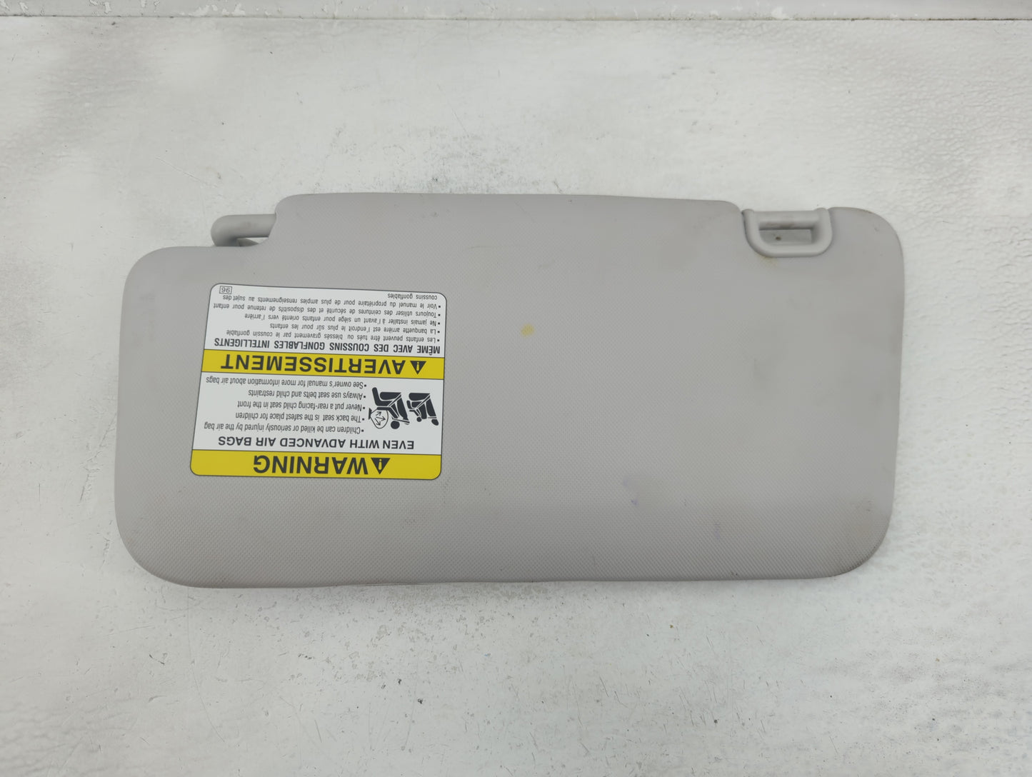 2011 Subaru Forester Sun Visor Shade Replacement Passenger Right Mirror Fits OEM Used Auto Parts - Oemusedautoparts1.com