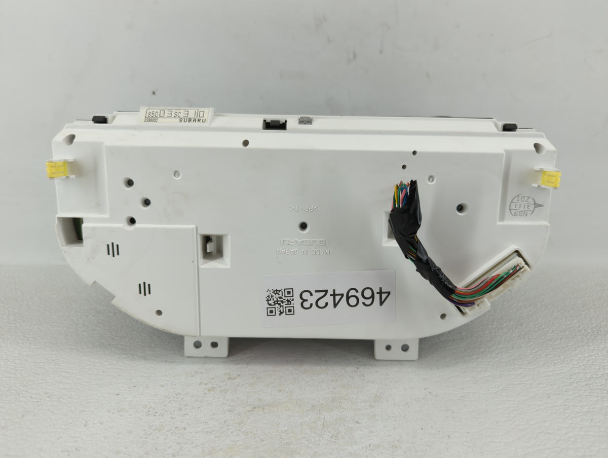 2011 Subaru Forester Instrument Cluster Speedometer Gauges P/N:85003SC310 Miles: Fits OEM Used Auto Parts - Oemusedautoparts
