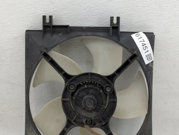 Subaru Forester Left Radiator Fan Motor Assembly Black