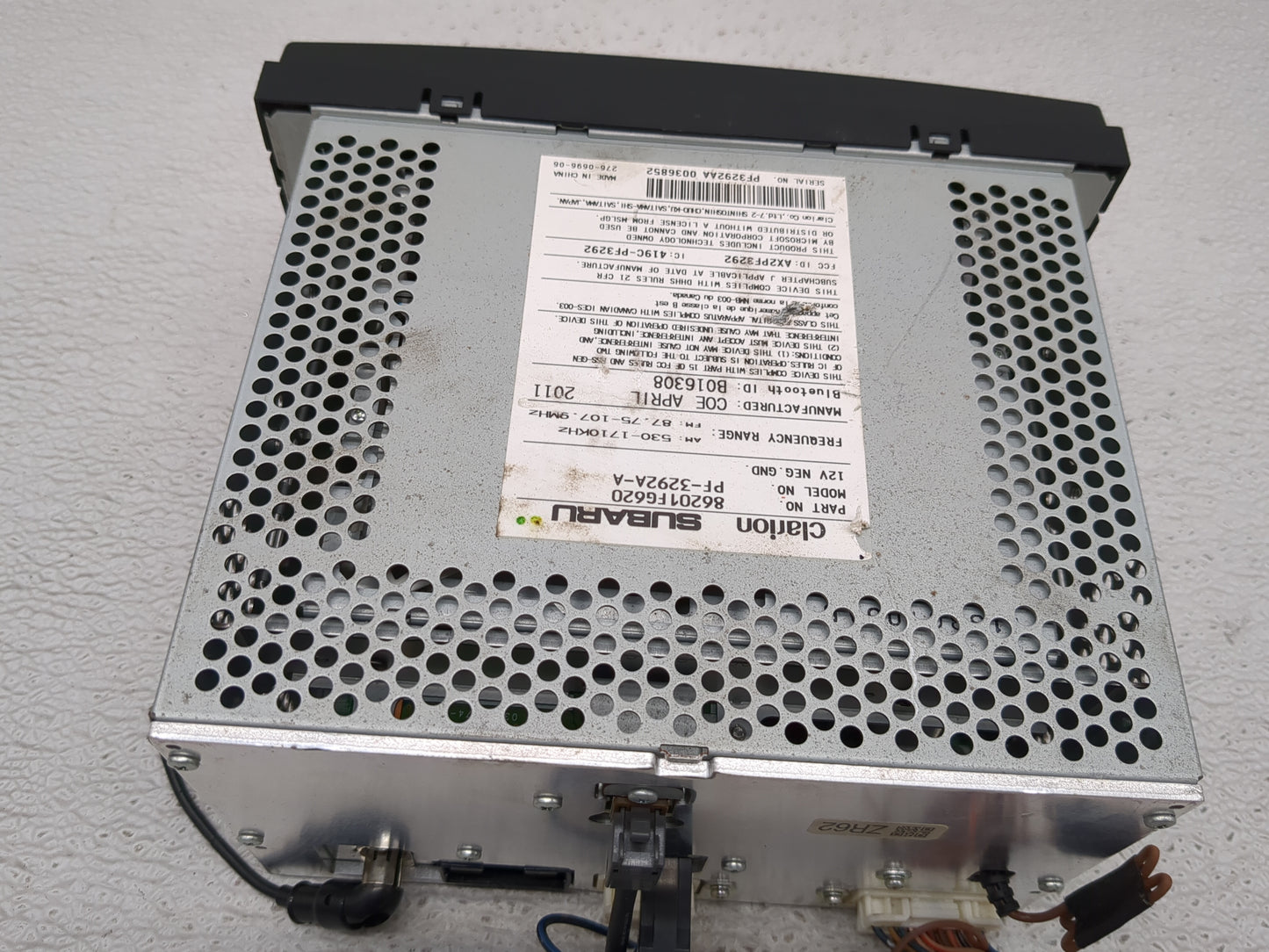 2008-2014 Subaru Impreza Radio AM FM Cd Player Receiver Replacement P/N:86201FG620 Fits Fits 2008 2009 2010 2011 2012 2013 2