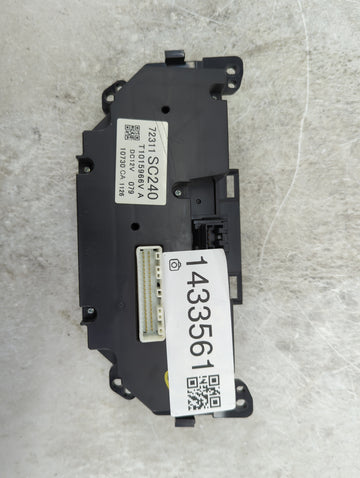 2011-2014 Subaru Impreza Climate Control Module Temperature AC/Heater Replacement P/N:72311SC240 T101596GV A Fits OEM Used Auto Parts