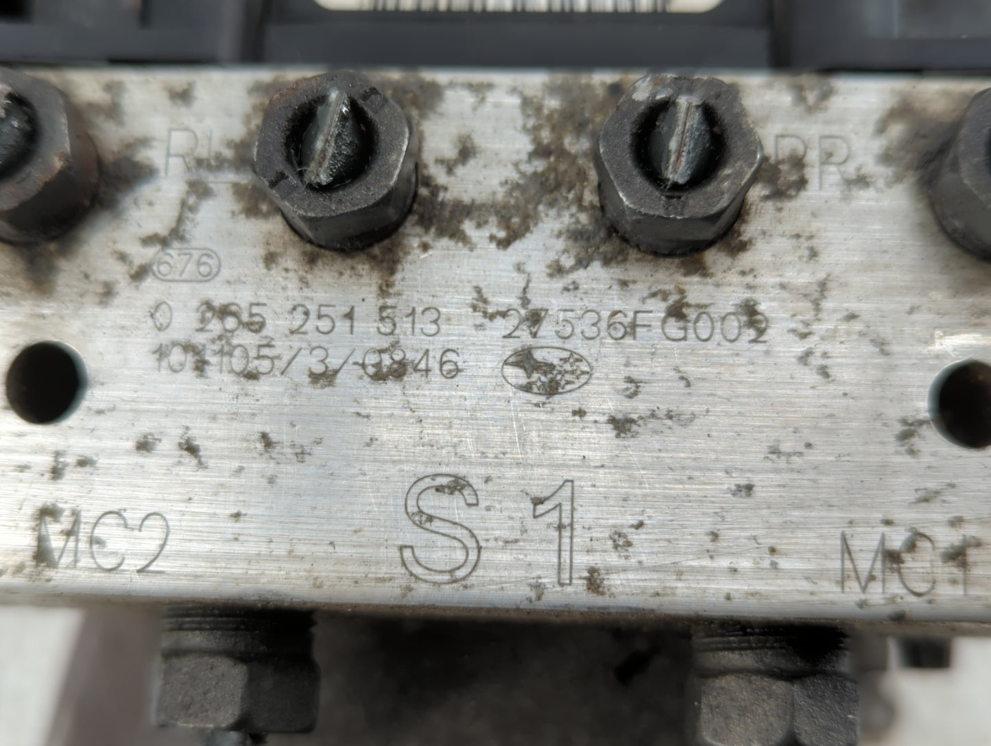 2008-2011 Subaru Impreza ABS Pump Control Module Replacement P/N:27536FG002 Fits Fits 2008 2009 2010 2011 OEM Used Auto Part