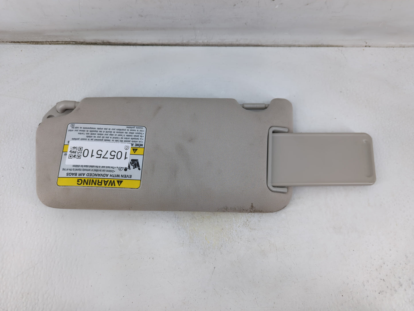 2010-2014 Subaru Legacy Sun Visor Shade Replacement Passenger Right Mirror Fits Fits 2010 2011 2012 2013 2014 OEM Used Auto