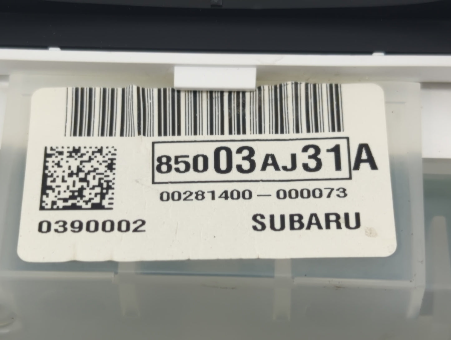 2011 Subaru Legacy Instrument Cluster Speedometer Gauges P/N:85003AJ31A Fits OEM Used Auto Parts - Oemusedautoparts1.com