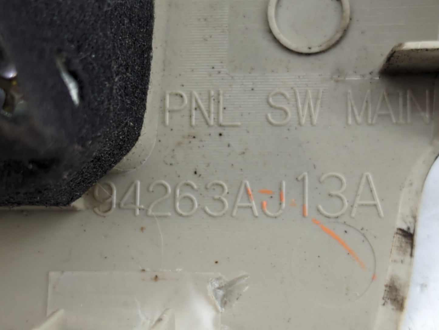 2011-2012 Subaru Legacy Master Power Window Switch Replacement Driver Side Left P/N:94263AJ13A Fits Fits 2011 2012 OEM Used