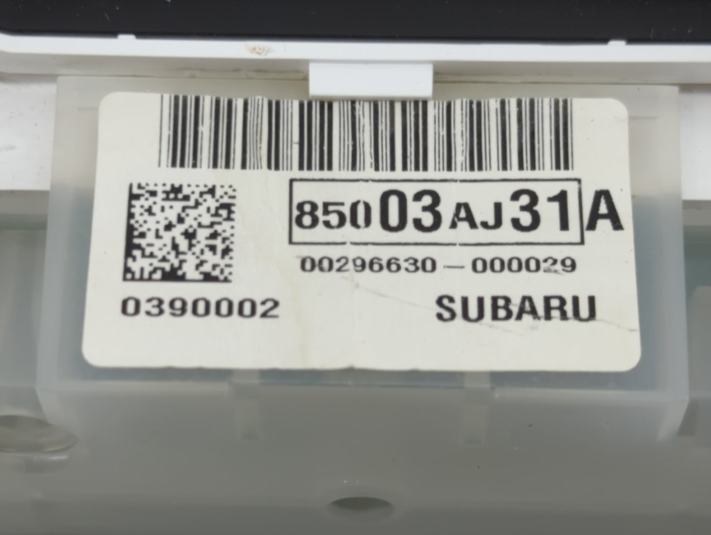 2011 Subaru Legacy Instrument Cluster Speedometer Gauges P/N:85003AJ31A Fits OEM Used Auto Parts - Oemusedautoparts1.com