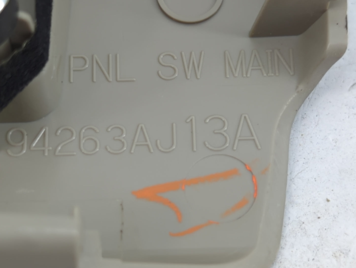 2010-2012 Subaru Legacy Master Power Window Switch Replacement Driver Side Left P/N:94263AJ13A Fits Fits 2010 2011 2012 OEM