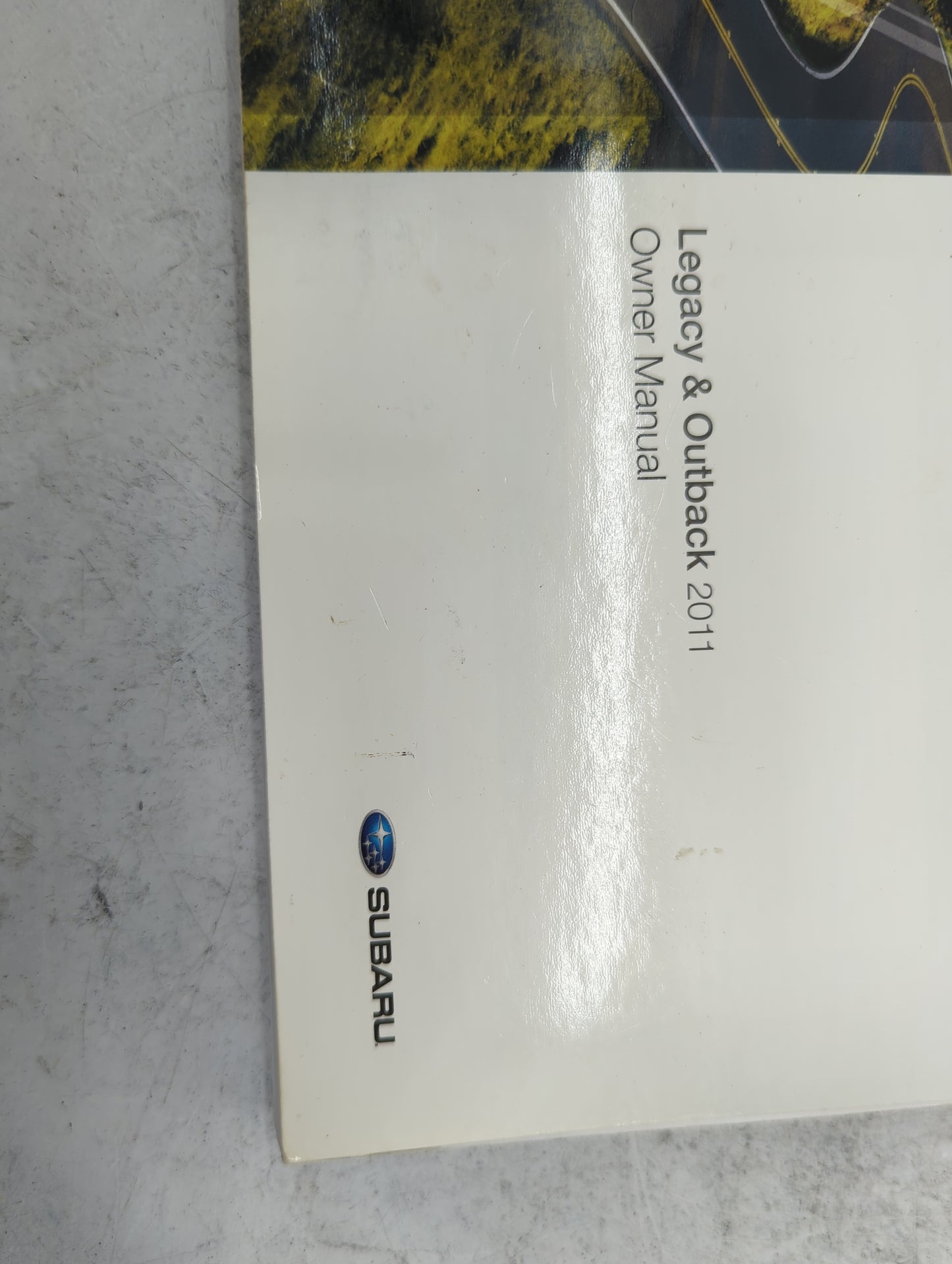 2011 Subaru Legacy Owners Manual Book Guide P/N:A2470BE-C MSA5M1104A OEM Used Auto Parts - Oemusedautoparts1.com
