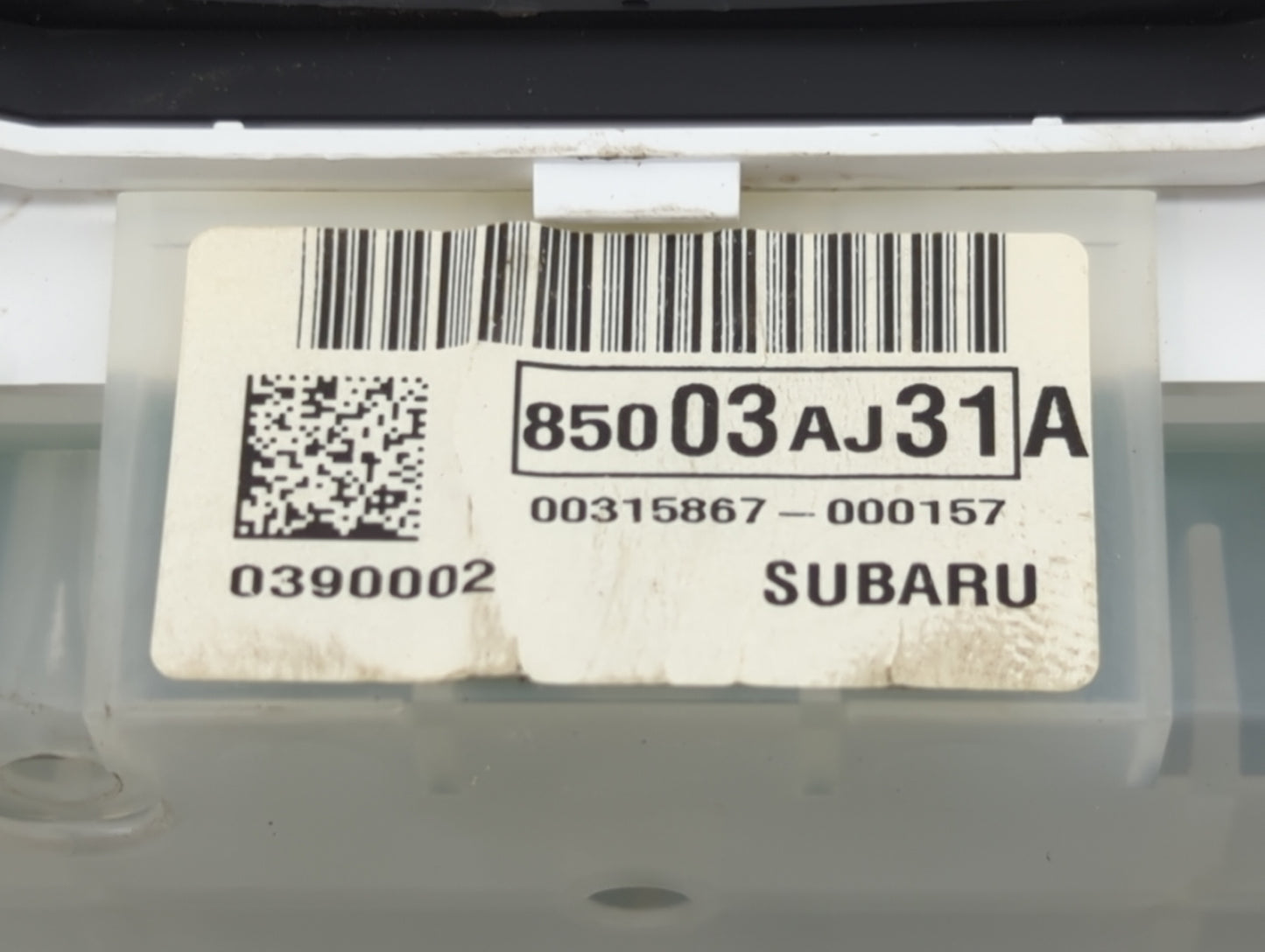 2011 Subaru Legacy Instrument Cluster Speedometer Gauges P/N:85003AJ31A Miles:129K Fits OEM Used Auto Parts - Oemusedautopar