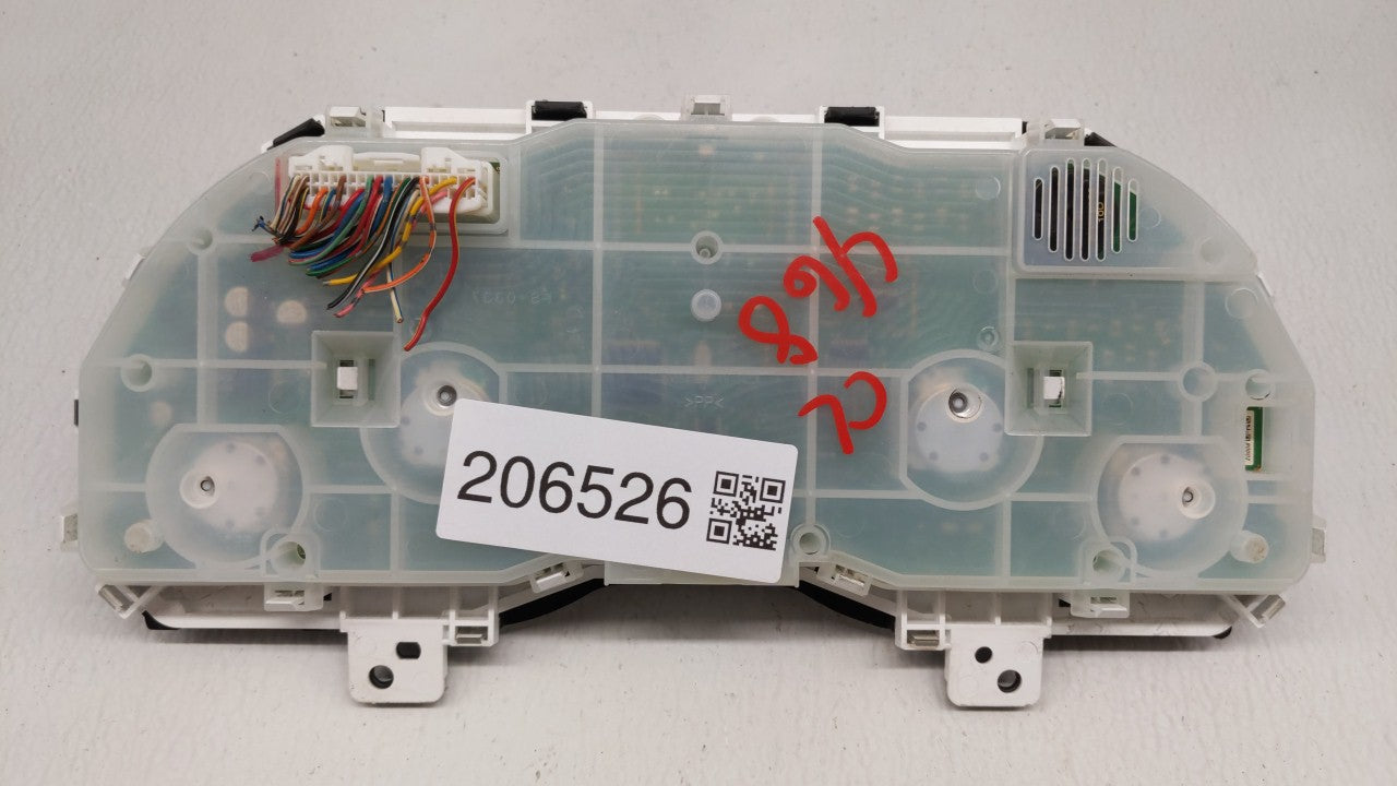2011 Subaru Legacy Instrument Cluster Speedometer Gauges P/N:85003AJ31A Fits OEM Used Auto Parts - Oemusedautoparts1.com