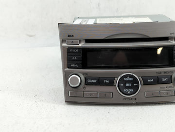 2010-2012 Subaru Legacy Am Fm Cd Player Radio Receiver