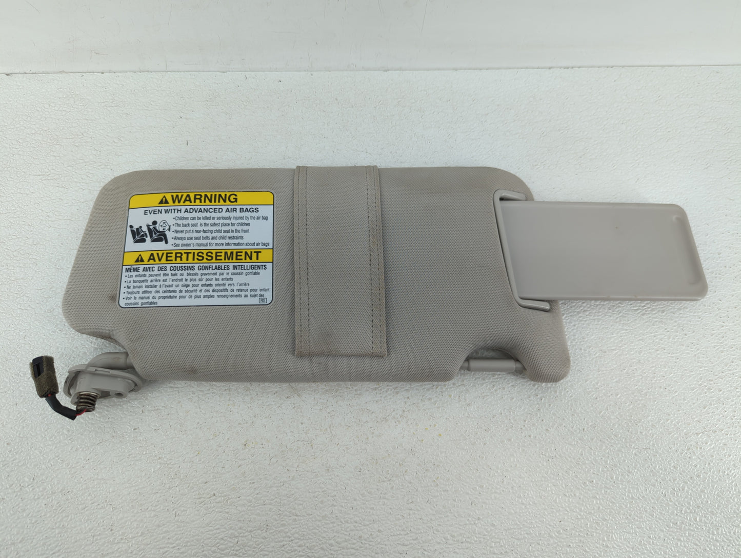 2010-2014 Subaru Legacy Sun Visor Shade Replacement Driver Left Mirror Fits Fits 2010 2011 2012 2013 2014 OEM Used Auto Part