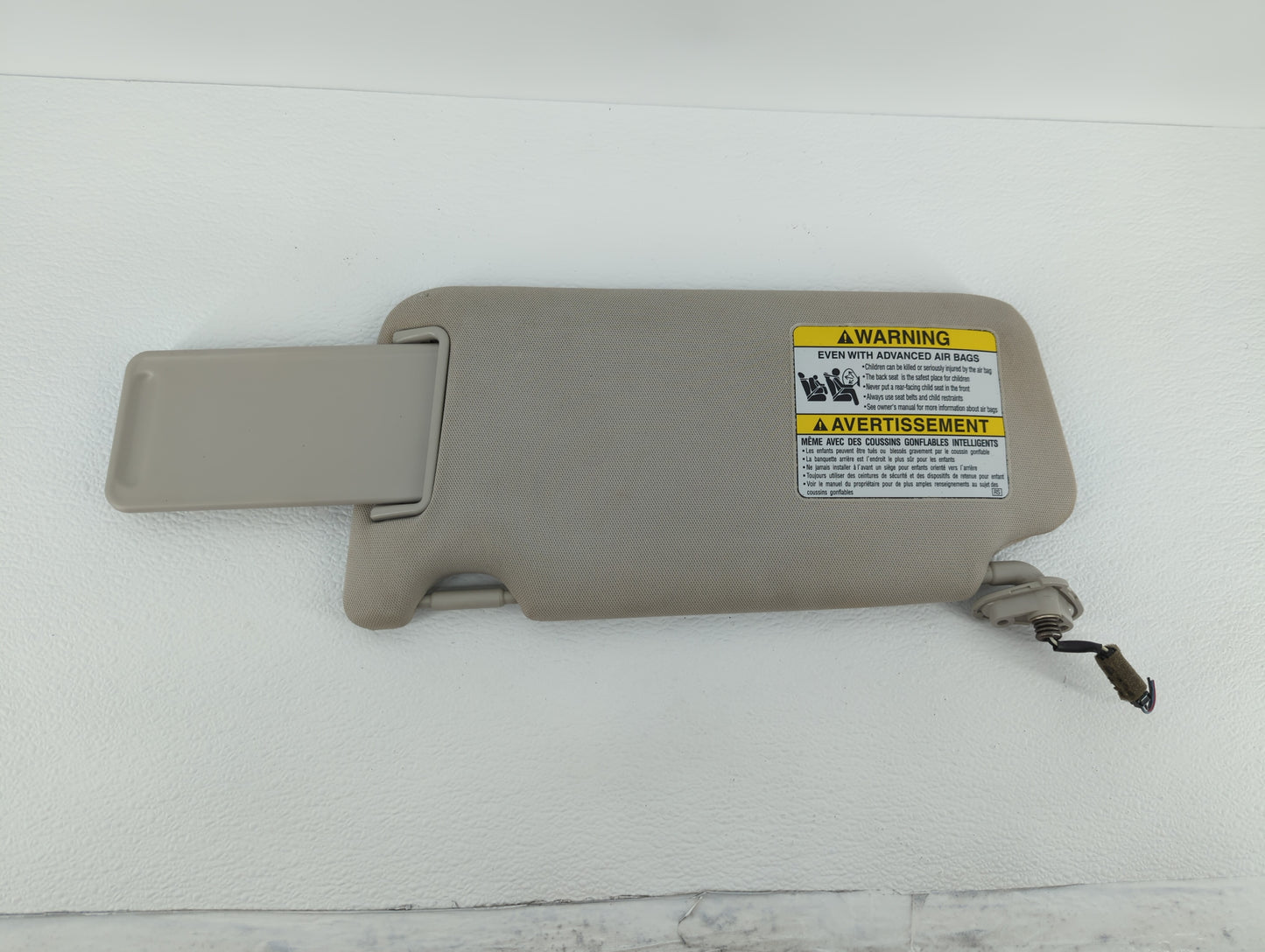 2010-2014 Subaru Legacy Sun Visor Shade Replacement Passenger Right Mirror Fits Fits 2010 2011 2012 2013 2014 OEM Used Auto