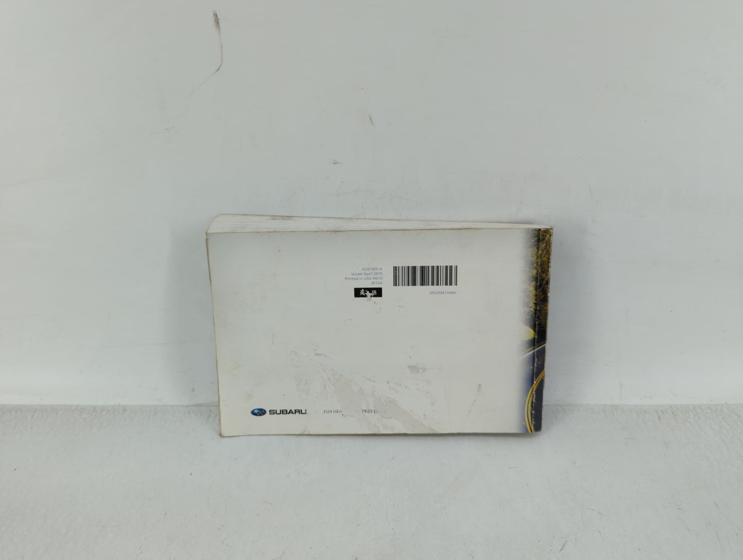2011 Subaru Legacy Owners Manual Book Guide OEM Used Auto Parts - Oemusedautoparts1.com
