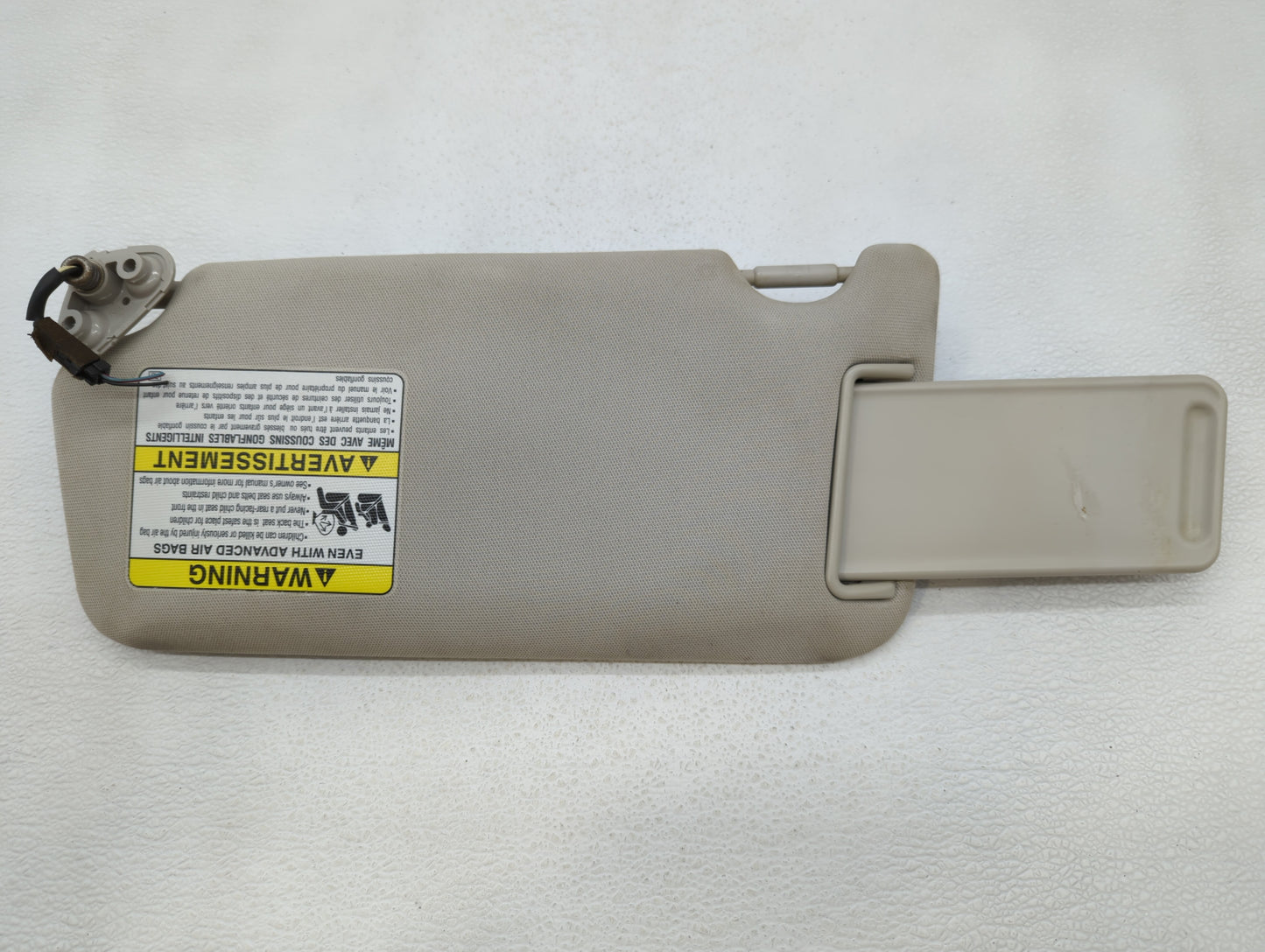 2010-2014 Subaru Legacy Sun Visor Shade Replacement Passenger Right Mirror Fits Fits 2010 2011 2012 2013 2014 OEM Used Auto