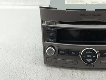 2010-2012 Subaru Legacy Am Fm Cd Player Radio Receiver