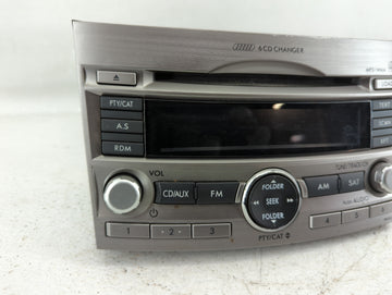 2010-2012 Subaru Legacy Am Fm Cd Player Radio Receiver