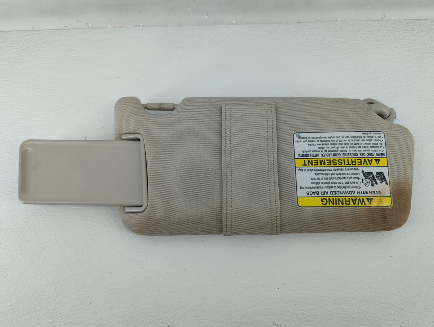 2010-2014 Subaru Legacy Sun Visor Shade Replacement Driver Left Mirror Fits Fits 2010 2011 2012 2013 2014 OEM Used Auto Part