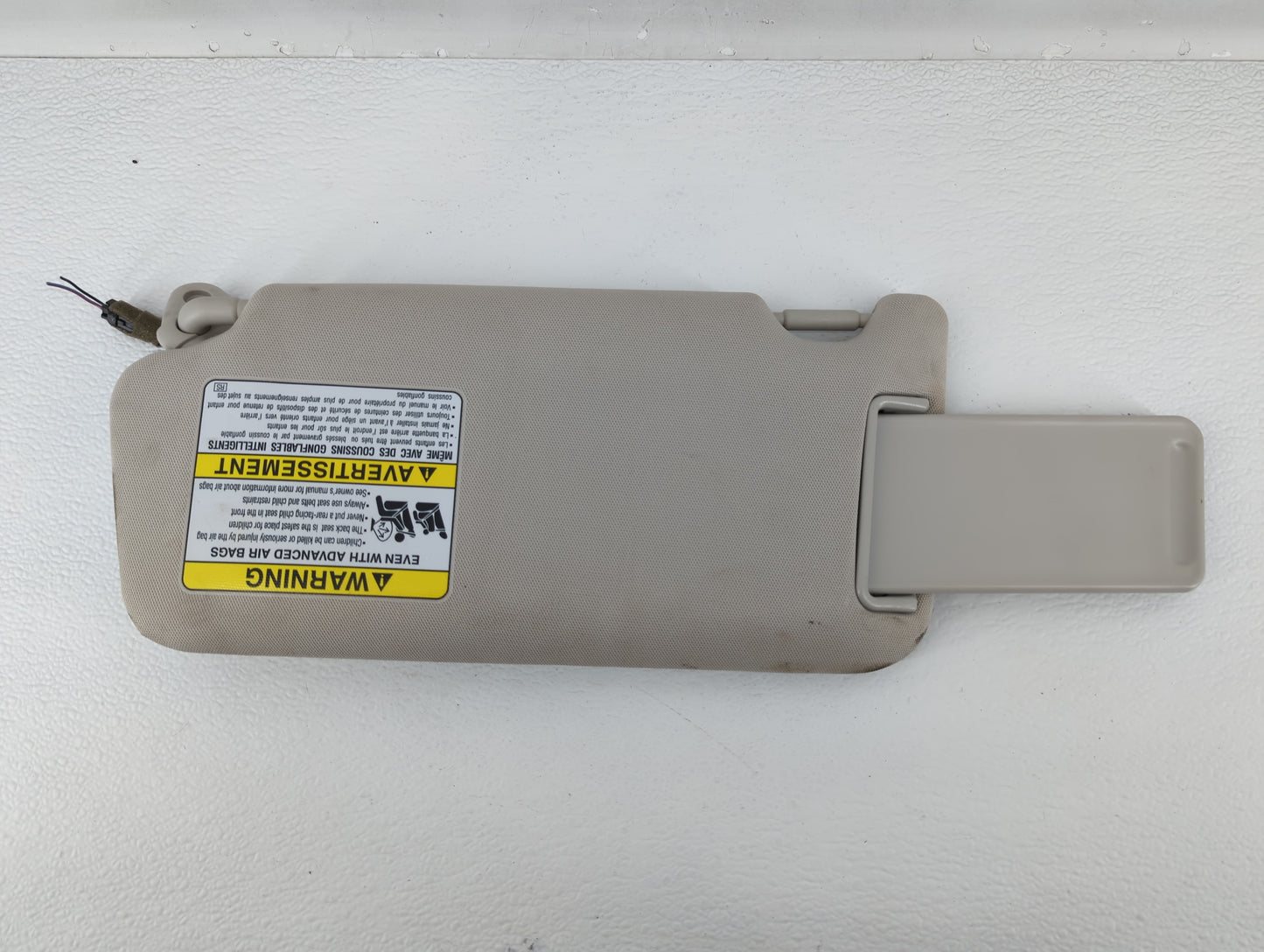 2010-2014 Subaru Legacy Sun Visor Shade Replacement Passenger Right Mirror Fits Fits 2010 2011 2012 2013 2014 OEM Used Auto