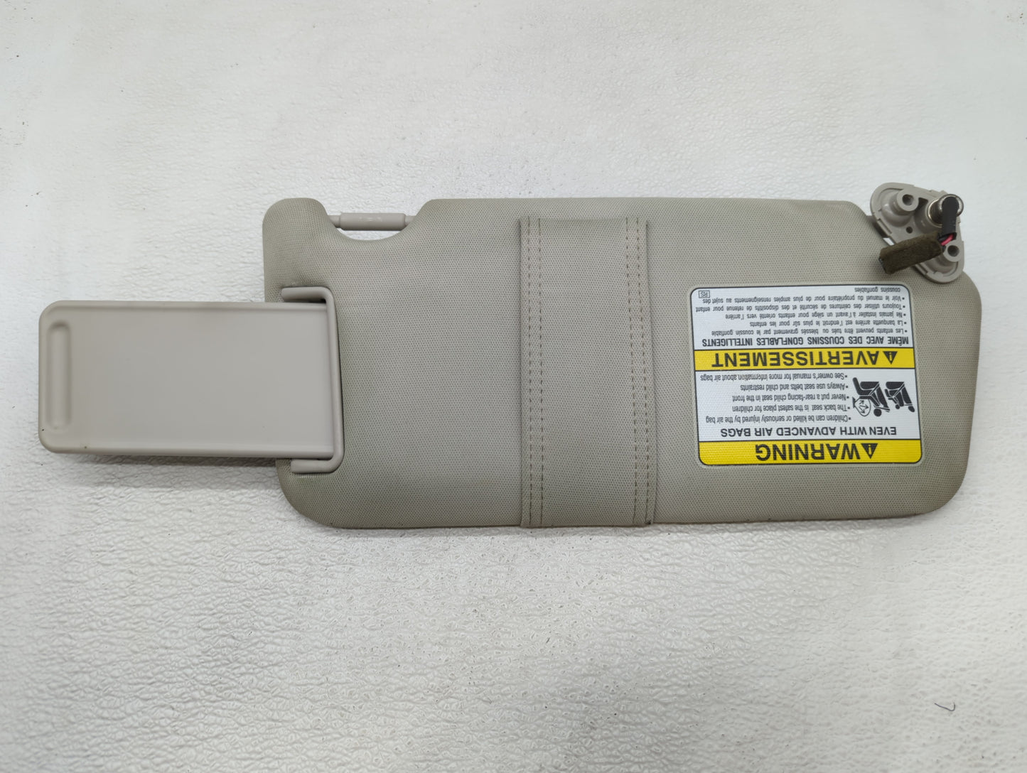 2010-2014 Subaru Legacy Sun Visor Shade Replacement Passenger Right Mirror Fits Fits 2010 2011 2012 2013 2014 OEM Used Auto