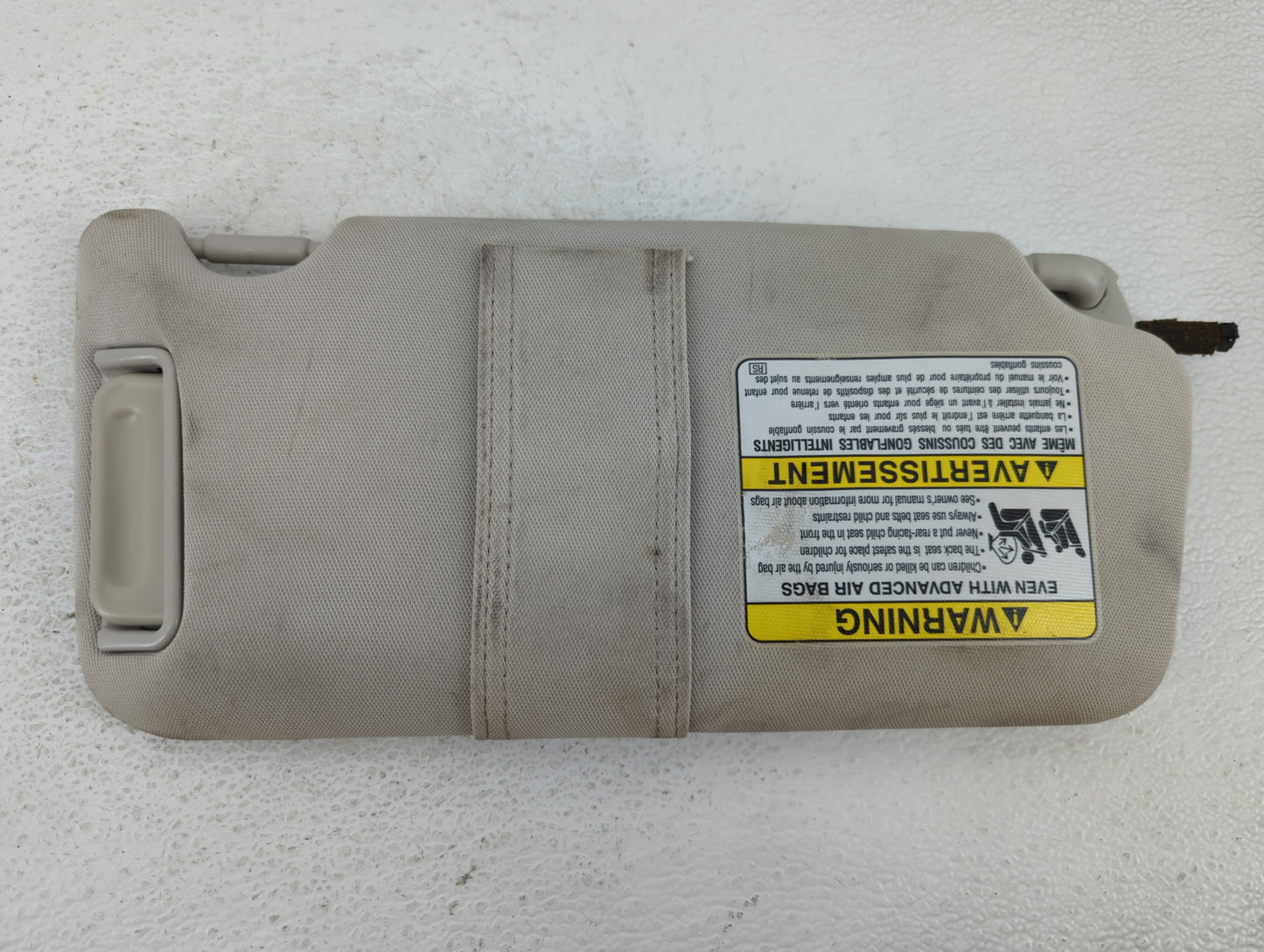 2010-2014 Subaru Legacy Sun Visor Shade Replacement Driver Left Mirror Fits Fits 2010 2011 2012 2013 2014 OEM Used Auto Part