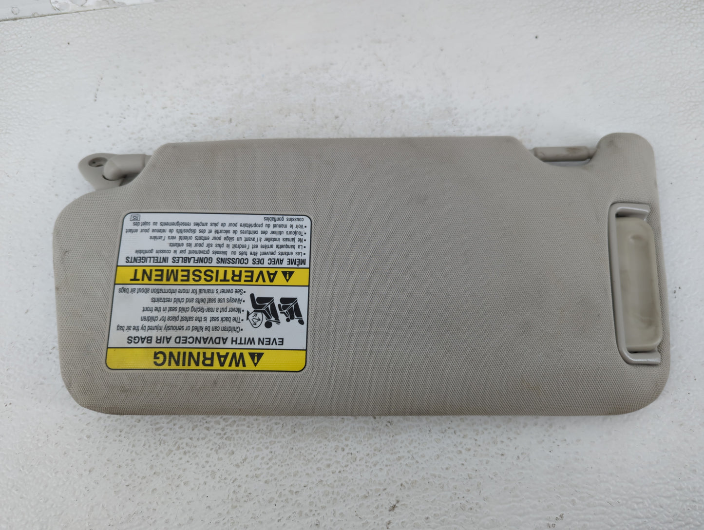 2010-2014 Subaru Legacy Sun Visor Shade Replacement Passenger Right Mirror Fits Fits 2010 2011 2012 2013 2014 OEM Used Auto