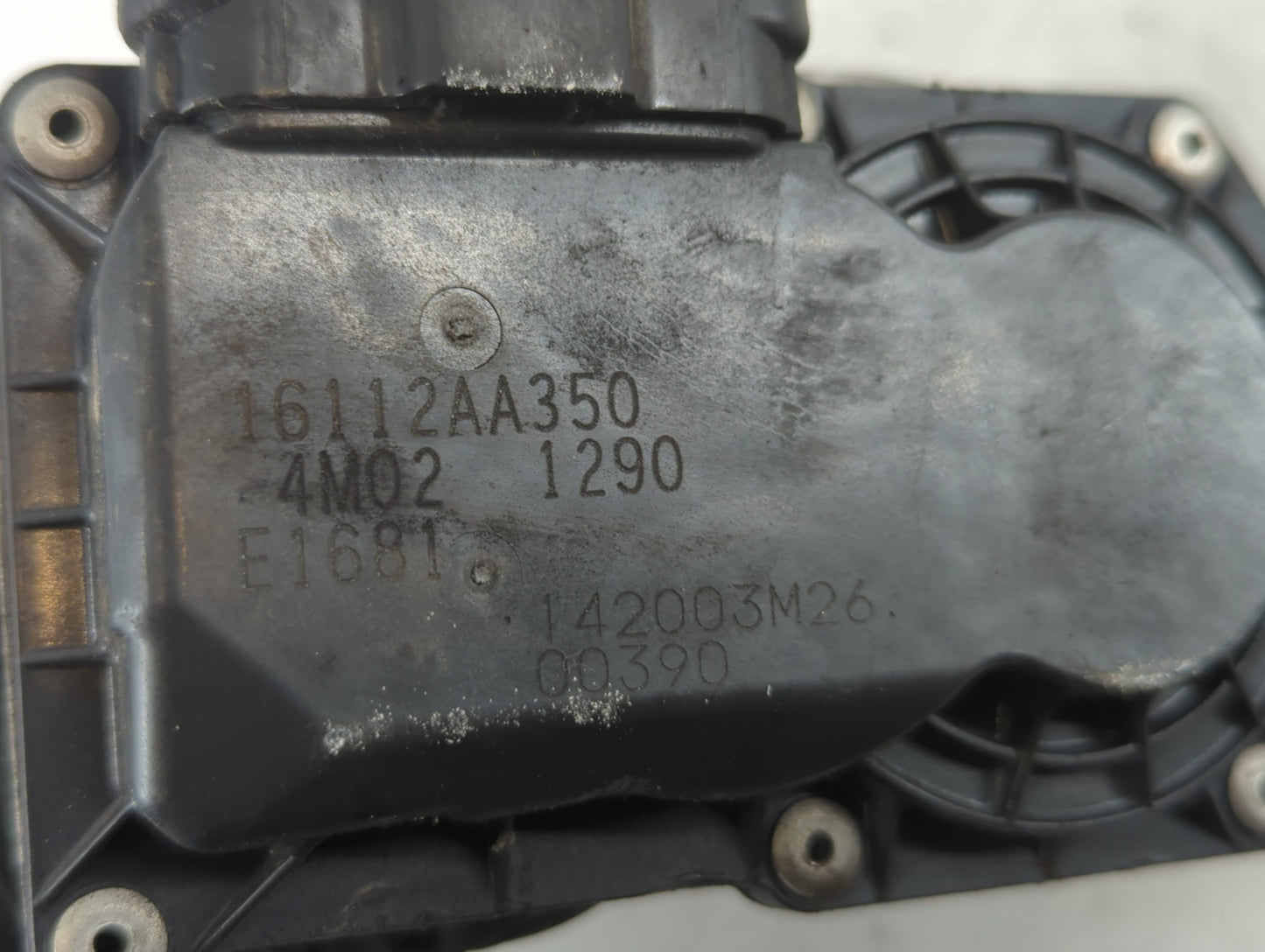 2010-2012 Subaru Legacy Throttle Body P/N:4M02 1290 16112AA350 Fits Fits 2010 2011 2012 OEM Used Auto Parts - Oemusedautopar