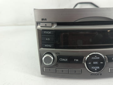 2010-2012 Subaru Legacy Am Fm Cd Player Radio Receiver