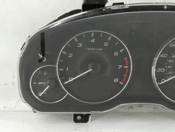 2011 Subaru Legacy Instrument Cluster Speedometer Gauges P/N:85003AJ33A Fits OEM Used Auto Parts
