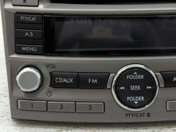 2010-2012 Subaru Legacy Am Fm Cd Player Radio Receiver