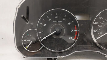 2011 Subaru Legacy Instrument Cluster Speedometer Gauges P/N:85003AJ31A Fits OEM Used Auto Parts