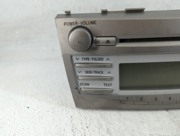 2010-2011 Toyota Camry Radio AM FM Cd Player Receiver Replacement P/N:86120-06480 Fits Fits 2010 2011 OEM Used Auto Parts