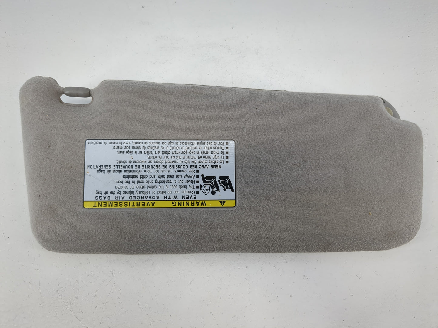 2007-2011 Toyota Camry Sun Visor Shade Replacement Passenger Right Mirror Fits Fits 2007 2008 2009 2010 2011 OEM Used Auto P